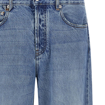 Jacquemus Blue Cotton Straight-Leg Jeans