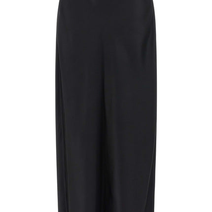 Tom Ford Black Silk Midi Skirt