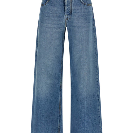 Jacquemus Blue Cotton Jeans Denim