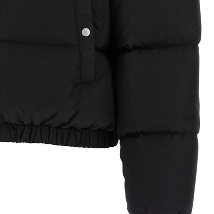 IENKI IENKI Black Nylon Full-Length Jacket
