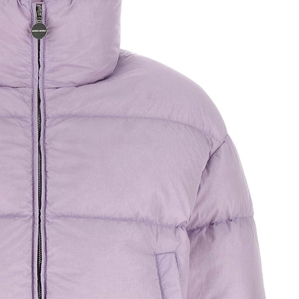 IENKI IENKI Purple Nylon Full-Length Jacket