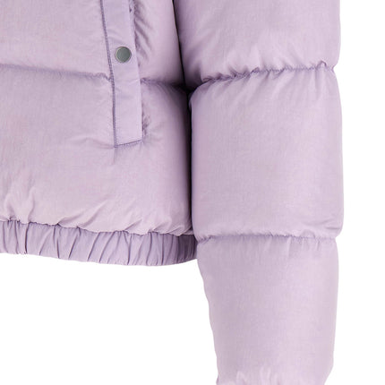 IENKI IENKI Purple Nylon Full-Length Jacket