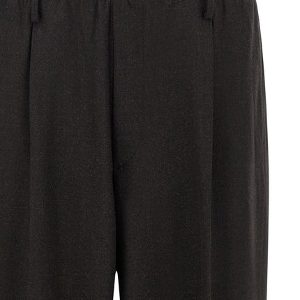 CELLAR DOOR Brown Wool Casual Pants