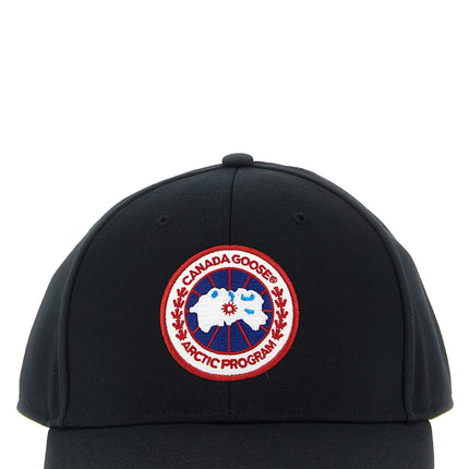 Canada Goose Black Polyester Cap (Baseball Hat)
