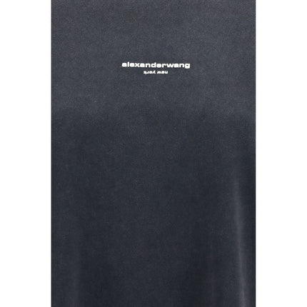 Alexander Wang Black Cotton Sweatshirt
