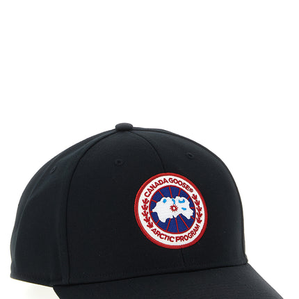 Canada Goose Black Polyester Cap (Baseball Hat)