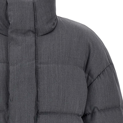 Entire Studios Gray Wool Full-Length Jacket