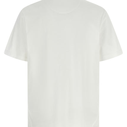 Brioni White Cotton T-Shirt