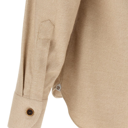 BORRIELLO Beige Cotton Blouse