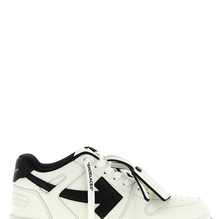 Off-White Bicolor Recycled Polyester Sneakers