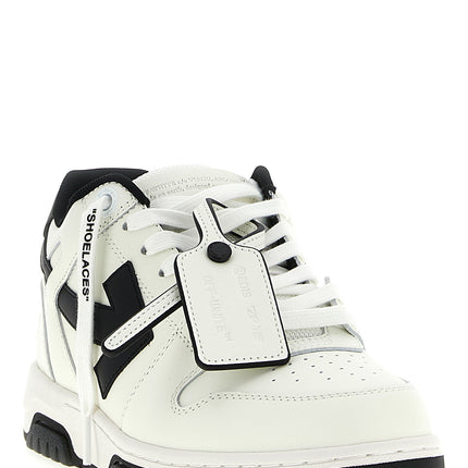 Off-White Bicolor Recycled Polyester Sneakers