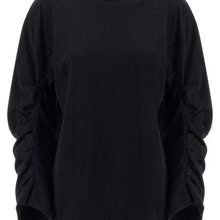 Dries Van Noten Black Cotton Long Sleeve T-Shirt