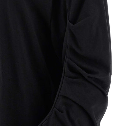 Dries Van Noten Black Cotton Long Sleeve T-Shirt