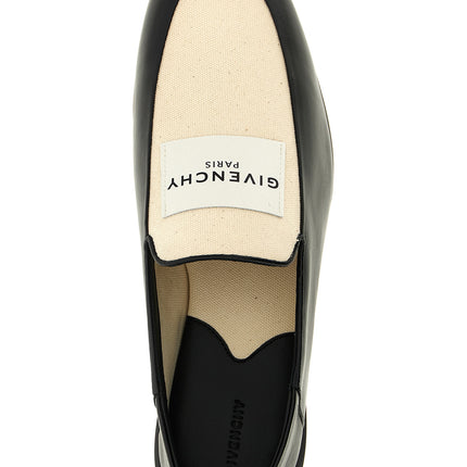 Givenchy Black Lamb Leather Slip-On Loafers