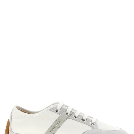 Givenchy White Polyamide Low Top Sneakers