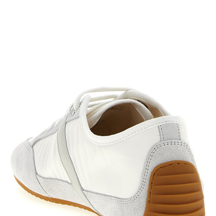 Givenchy White Polyamide Low Top Sneakers