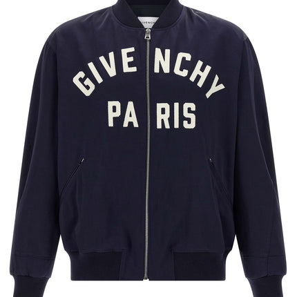 Givenchy Blue Cotton Bomber