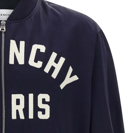 Givenchy Blue Cotton Bomber