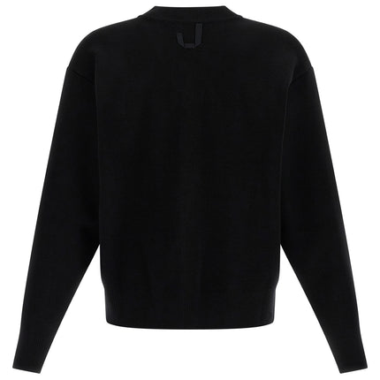 Jacquemus Black Merino Wool Cardigan