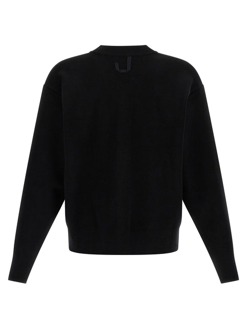 Jacquemus Black Merino Wool Cardigan