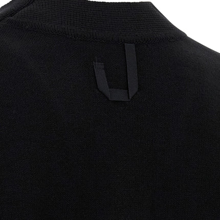 Jacquemus Black Merino Wool Cardigan