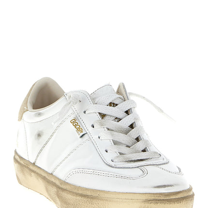 Golden Goose White Cowhide Sneakers
