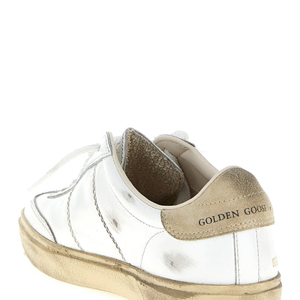 Golden Goose White Cowhide Sneakers