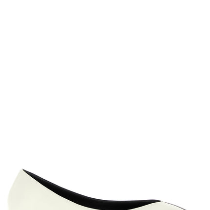 Jacquemus Bicolor Lamb Leather Ballet Flats