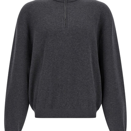 Balenciaga Gray Cotton Cardigan