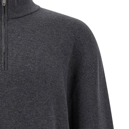 Balenciaga Gray Cotton Cardigan