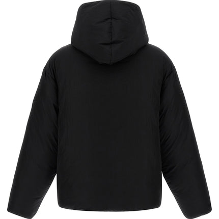 Jacquemus Black Polyamide Full-Length Jacket