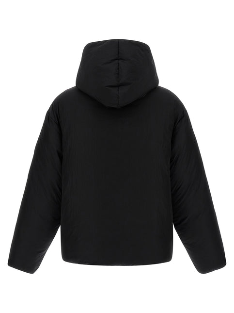 Jacquemus Black Polyamide Full-Length Jacket