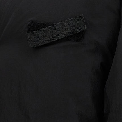 Jacquemus Black Polyamide Full-Length Jacket