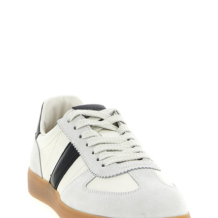 Tom Ford Bicolor Calfskin Sneakers