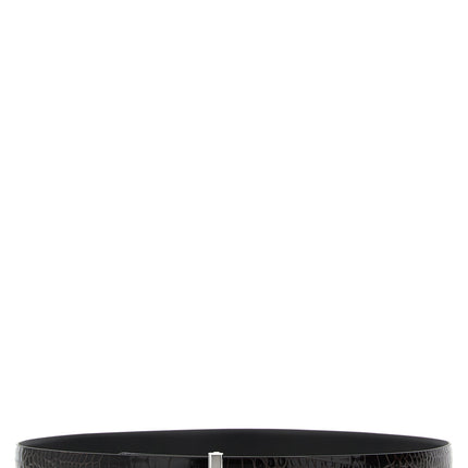 Tom Ford Brown Calfskin Belt