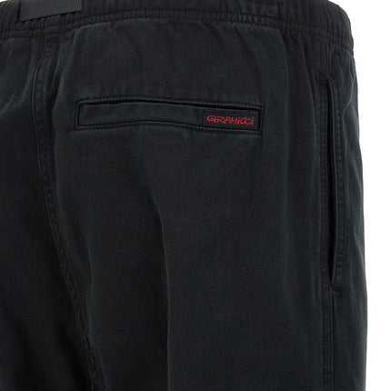 Gramicci Black Cotton Casual Pants