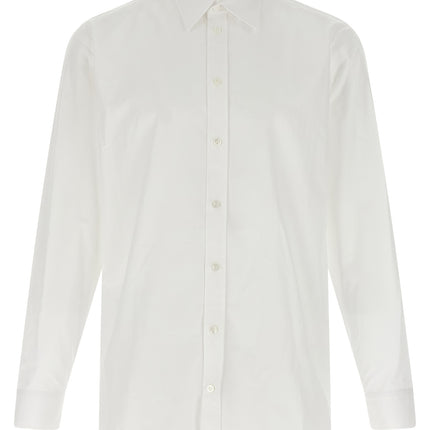 Balenciaga White Cotton Blouse