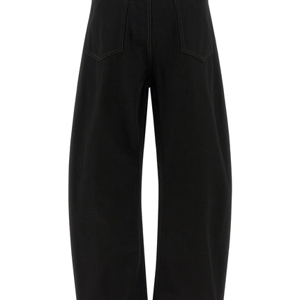 Lemaire Black Cotton Jeans Denim