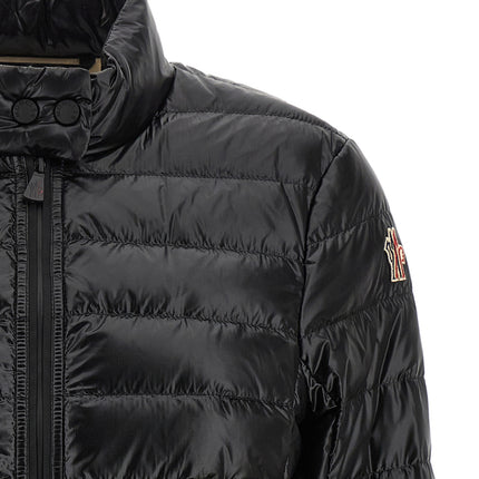 Moncler Grenoble Black Polyamide Full-Length Jacket