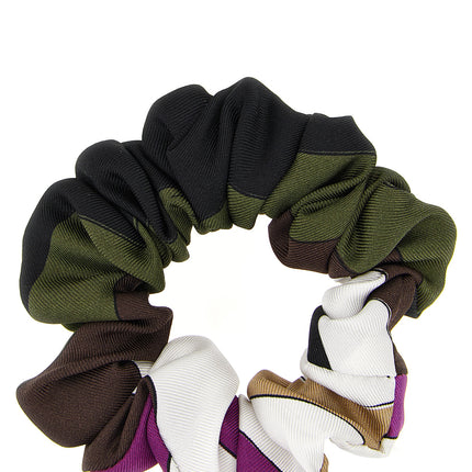 Emilio Pucci Multicolor Silk Scrunchie