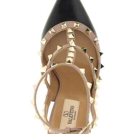 Valentino Garavani Black Lamb Leather High Heel Pumps
