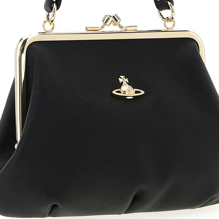 Vivienne Westwood Black Cowhide Handbag