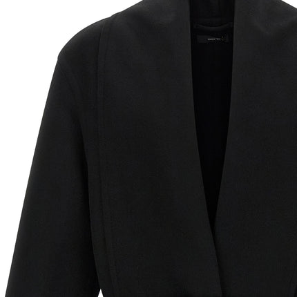 Tom Ford Black Virgin Wool Coat