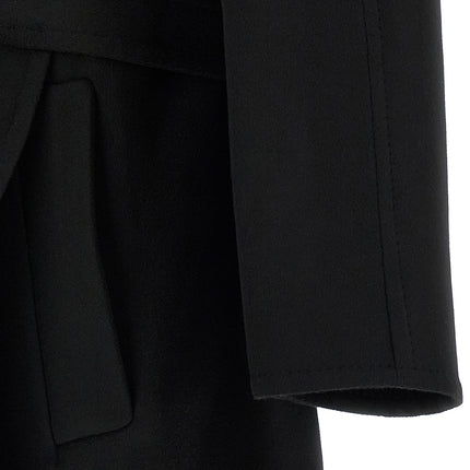 Tom Ford Black Virgin Wool Coat