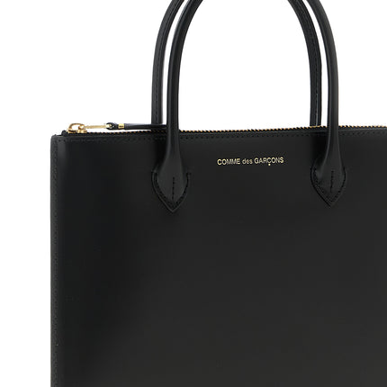 Comme Des Garçons Black Cowhide Handbag