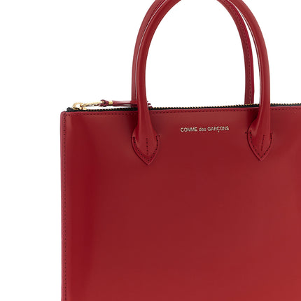 Comme Des Garçons Multicolor Cowhide Handbag