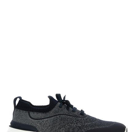 Brunello Cucinelli Blue Cotton Athletic Sneakers Brunello Cucinelli