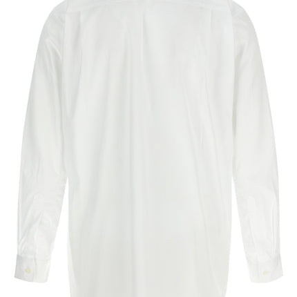 Comme Des Garçons Play White Cotton Blouse
