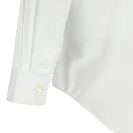Comme Des Garçons Play White Cotton Blouse