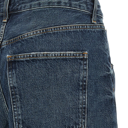 Agolde Blue Cotton Jeans Denim